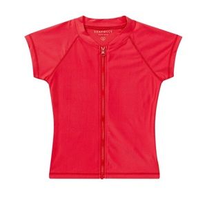 SEAFOLLY Girls Ruby Red Rashguard